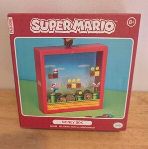 Super Mario Coin Adventure Money Box - Red